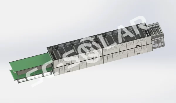Double-layer& Double-chamber Laminator (Fixed Loading&Buffer Unloading stage)