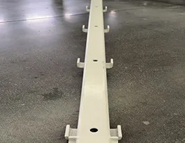 Teflon cloth pull rod