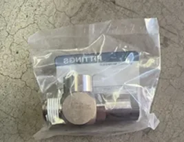 pneumatically controlled check valve