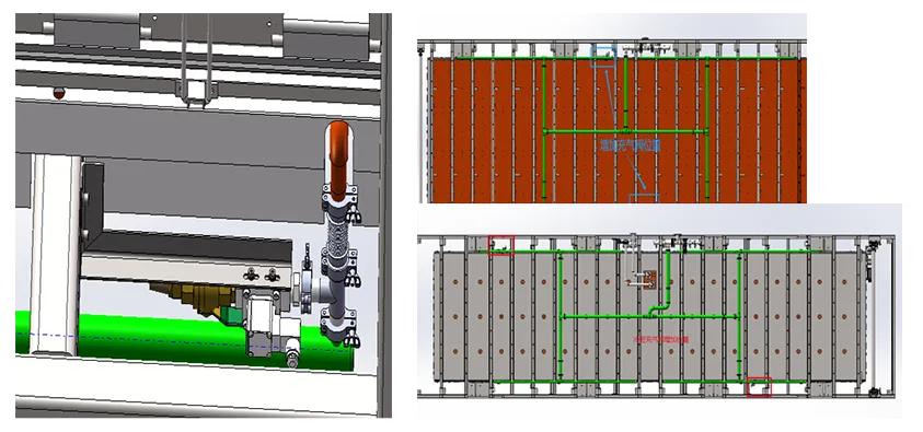 Reconstruction Plan for Adding Inflation Valves to the Chamber